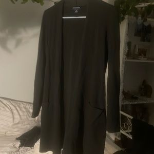 Black long cardigan. Ann Taylor size M